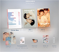 ZeeNuNew : 1st Photobook - Complete set