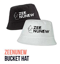 ZeeNuNew : Bucket Hat - White