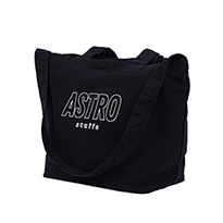 Astro : Holiday Tote Bag - Black