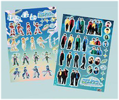 Beluca Fourtiverse : Stickers (Complete set)