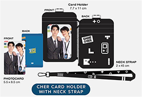 A Boss and A Babe The Series : Cher Card Holder with Neck Strap