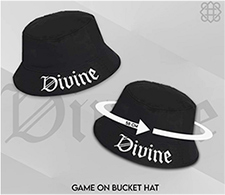 DIVINE : Game On Bucket Hat - Black