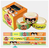 Fanday Bangkok : Force & Book - Masking Tape Set