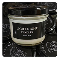 Lightnight Candle : Blue Sea