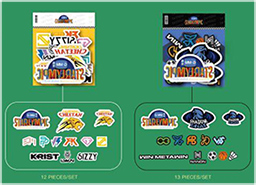 Starlympic 2023 : Tatto Sticker Sets (Complete set)