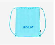 Super Sun : Gym Sack Bag - Blue