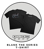 Blank The Series : T-shirt - Size M