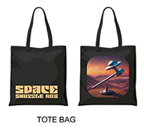 Jeff Satur : Space Shuttle No.8 - Tote Bag