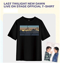 Last Twilight The Series : New Dawn Live On Stage T-shirt - Size S