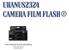 Uranus2324 : Camera Film Flash - Time Freezer Black