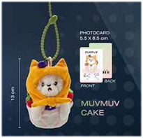 2024 Fanday Bangkok : MuvMuv - Doll Keychain