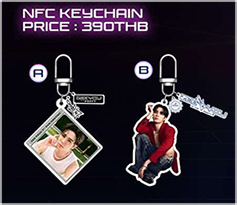 Zee : NFC Keychain - Version A
