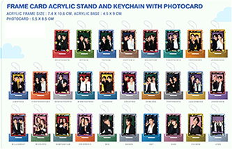 Off & Gun : Frame Card Acrylic Stand and Keychain