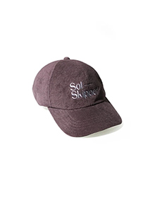 Sol Skipper : Fluffy Ballcap - Dim Grey