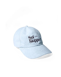 Sol Skipper : Fluffy Ballcap - Light Blue