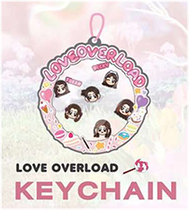 Love Overload : Keychain