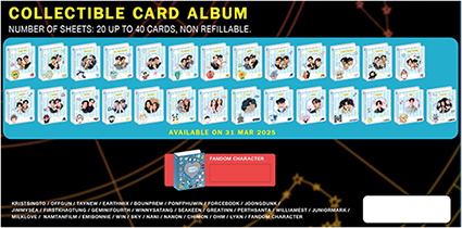 Namtan & Film : Collectible Card Album