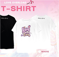 Love Overload : T-shirt White - Size M