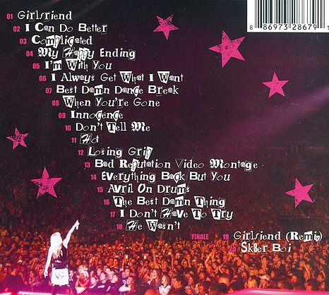 Concert DVD : Avril Lavigne - The Best Damn Tour (Live in Toronto