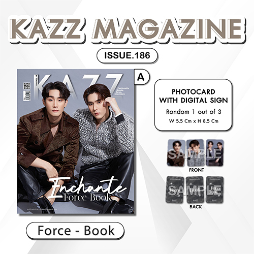 KAZZ : Vol. 186 Enchante : Force & Book - Cover A