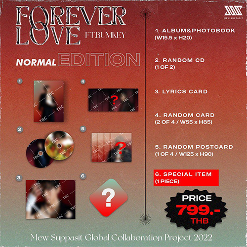 Mew Suppasit : Forever Love - First Press Limited Edition 
