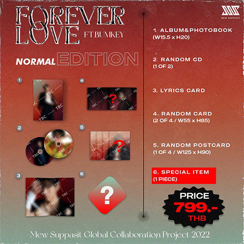 Mew Suppasit : Forever Love - First Press Limited Edition