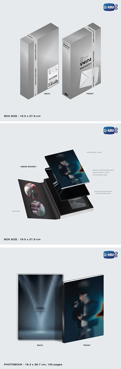 新品★未開封　Win Holidate Fancon Boxset DVD The Journey of Win Metawin Holidate Fancon : Boxset