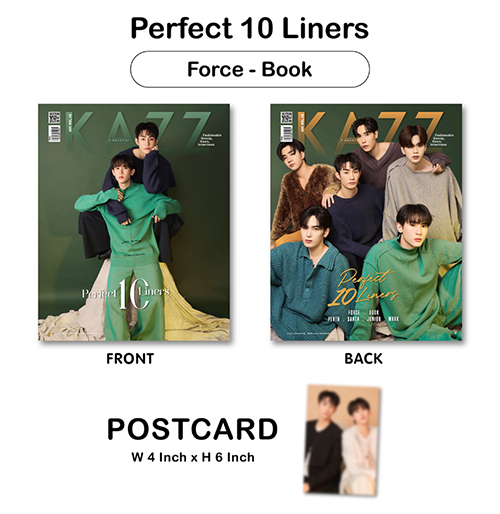 KAZZ : Vol. 205 : Perfect 10 Liners - Force & Book @ eThaiCD.com