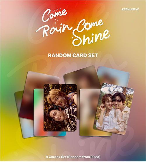 ZeeNuNew Come Rain Come Shine トレカセット ZeeNuNew : Come Rain Come Shine - Random Card Set @ eThaiCD.com