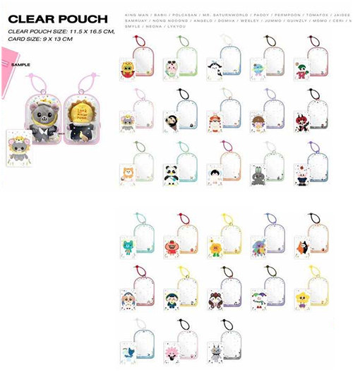 Pond & Phuwin : Permpoon - Clear Pouch @ eThaiCD.com